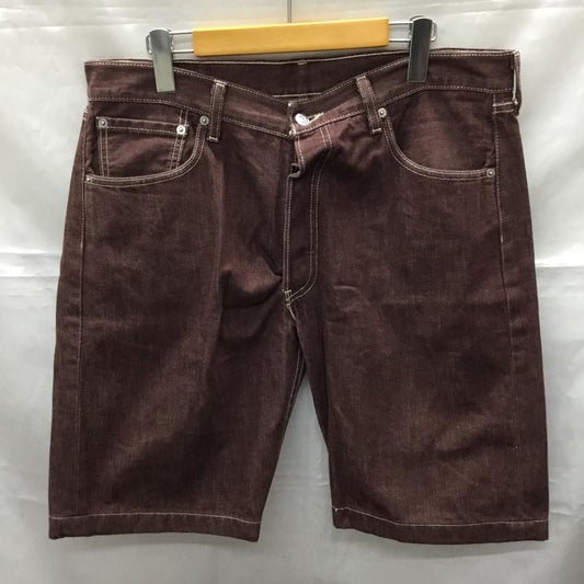 リーバイストラウスアンドコー Levi Strauss & co. パンツ ショートパンツ ショートパンツ ハーフパンツ カジュアルパンツ デニムパンツ 36 無地 えんじ / ワインレッド /  メンズ USED 古着 中古 10108749