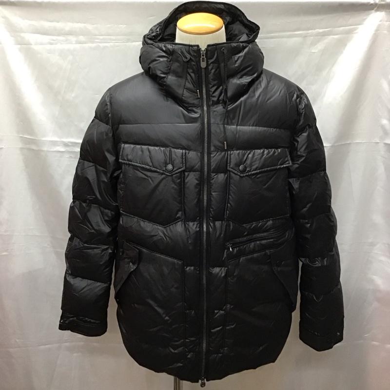 ホワイトマウンテニアリング WHITE MOUNTAINEERING ジャケット、上着 ジャンパー、ブルゾン wm1573239 ブラックマウンテニアリング thePOOLaoyama ジップアップジャケット ダウンジャケット 2 無地 黒 / ブラック /  メンズ USED 古着 中古 10110977