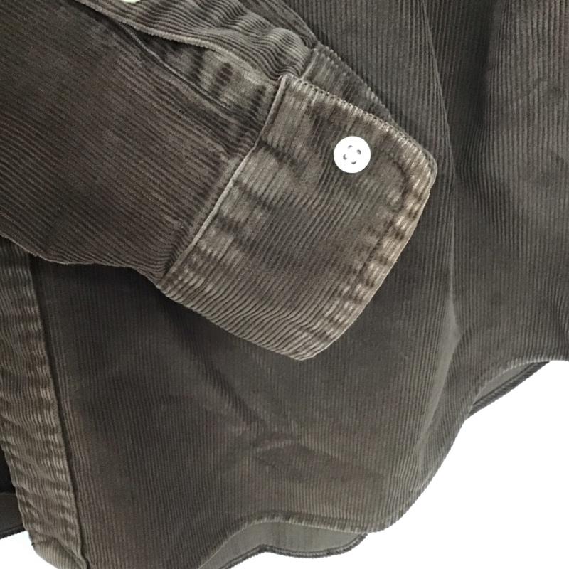 ラルフローレン RALPHLAUREN シャツ、ブラウス 長袖 長袖シャツ コーデュロイシャツ カジュアルシャツ XL ロゴ、文字 茶 / ブラウン /  メンズ USED 古着 中古 10147826