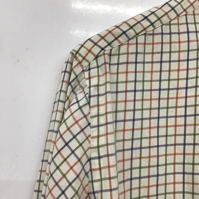 ラルフローレン RALPHLAUREN シャツ、ブラウス 長袖 長袖シャツ チェックシャツ カラーシャツ ボタンダウンシャツ M チェック マルチカラー / マルチカラー /  メンズ USED 古着 中古 10136192