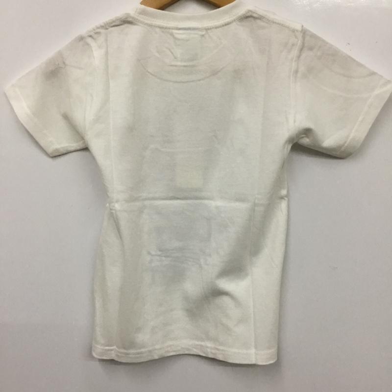 豊天商店 ぶーでんしょうてん Tシャツ 半袖 サンリオ キティちゃん 120cm プリント X キャラクター 白 / ホワイト /  ガールズ USED 古着 中古 10134368