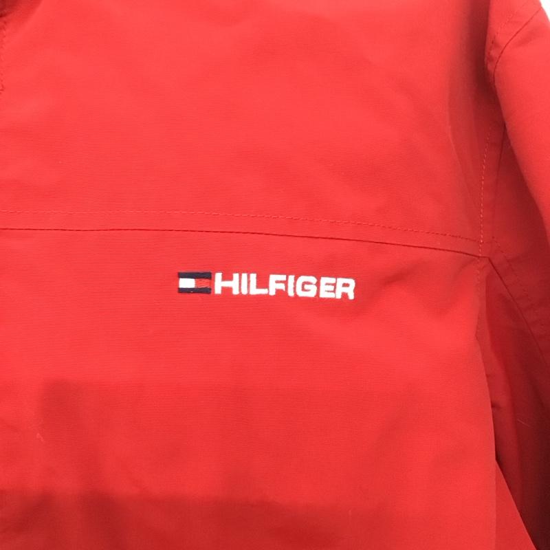トミーヒルフィガー TOMMY HILFIGER ジャケット、上着 ジャンパー、ブルゾン L ロゴ、文字 赤 / レッド /  メンズ USED 古着 中古 10106752