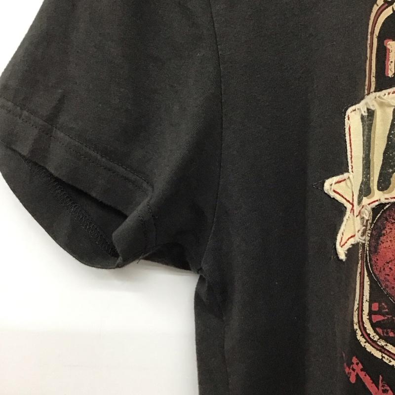 ハードロックカフェ HARD ROCK CAFE Tシャツ 半袖 半袖カットソー プリントTシャツ クルーネックカットソー S プリント 黒 / ブラック /  メンズ USED 古着 中古 10138201