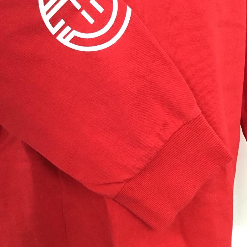 ハフ HUF Tシャツ 長袖 YEAR OF THE RAT LS TEE 干支 ネズミ L プリント 赤 / レッド /  メンズ USED 古着 中古 10118090