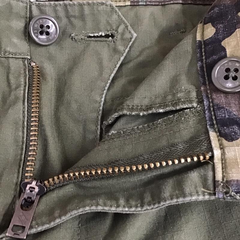 ダブルタップス WTAPS パンツ ワークパンツ、ペインターパンツ カーゴパンツ ミリタリーパンツ カジュアルパンツ 2 無地 カーキ / カーキ /  メンズ USED 古着 中古 10115934