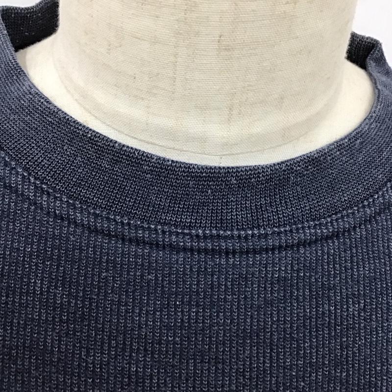 古着 USED トレーナー 長袖 L 無地 紺 / ネイビー /  メンズ USED 古着 中古 10121757