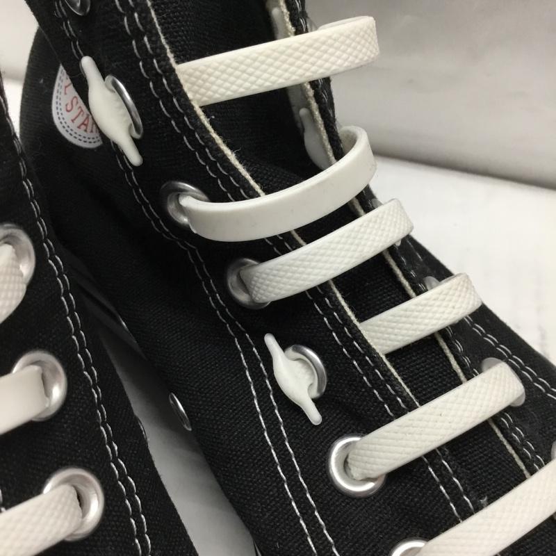 コンバース CONVERSE スニーカー スニーカー 1607 ハイカット 26cm 26.0cm ロゴ、文字 黒 / ブラック /  メンズ USED 古着 中古 10106531
