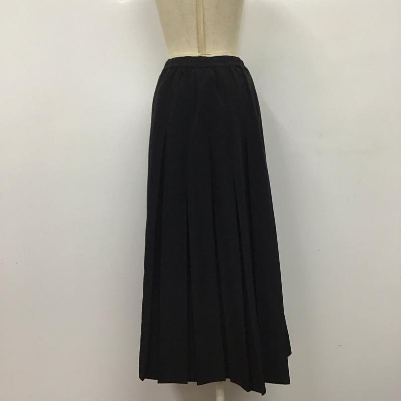 ジーナシス JEANASIS スカート ロングスカート js050765mc フレアスカート ロングスカート カジュアルスカート FREE 無地 黒 / ブラック /  レディース USED 古着 中古 10123854