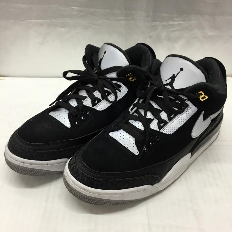 ナイキ NIKE スニーカー スニーカー CK4348-007 AIR JORDAN 3 RETRO TH 27cm 27.0cm ワンポイント 黒 / ブラック / X 灰 / グレー / X 白 / ホワイト /  メンズ USED 古着 中古 10112500