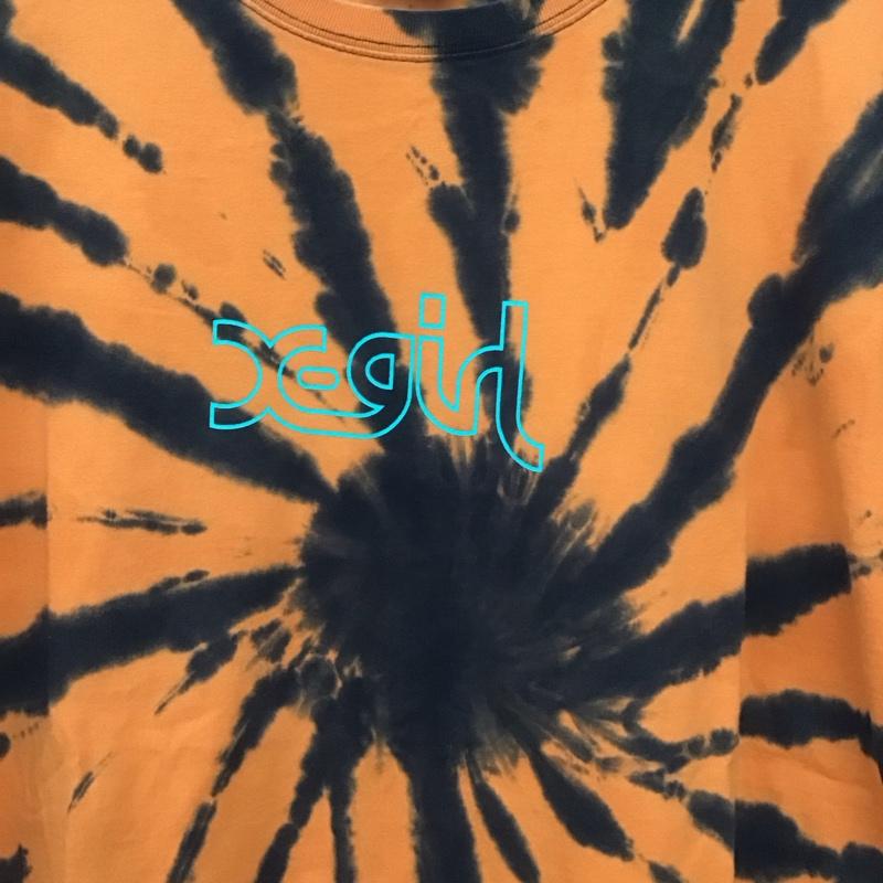 エックスガール X-girl Tシャツ 半袖 タイダイ柄 L  マルチカラー / マルチカラー /  レディース USED 古着 中古 10147903