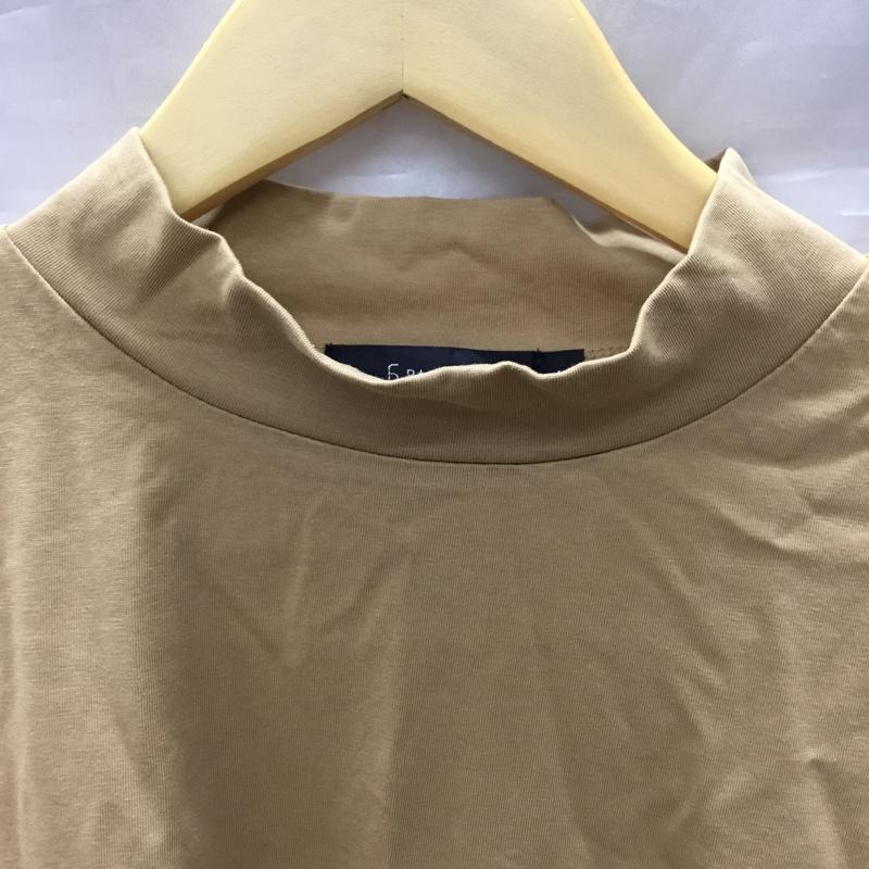 レイジブルー RAGEBLUE Tシャツ 半袖 RB024108AD モックネック M 無地 ベージュ / ベージュ /  メンズ USED 古着 中古 10117782