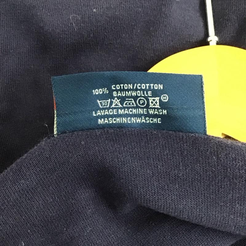 セントジェームス SAINT JAMES Tシャツ 半袖 半袖カットソー 無地Tシャツ クルーネックカットソー 40 無地 紺 / ネイビー /  メンズ USED 古着 中古 10135740