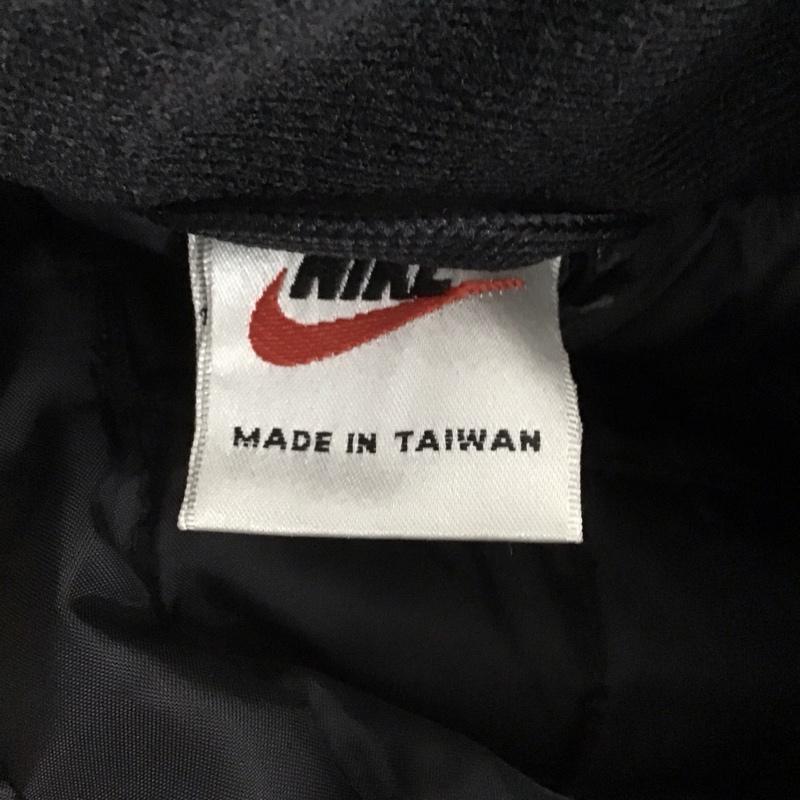 ナイキ NIKE ジャケット、上着 ジャンパー、ブルゾン f60308 ジップアップジャケット ナイロンジャケット M ロゴ、文字 黒 / ブラック /  レディース USED 古着 中古 10144194