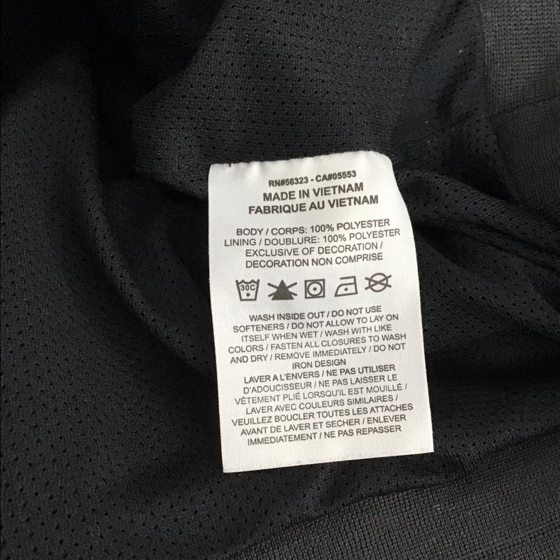 ナイキ NIKE ジャケット、上着 ジャンパー、ブルゾン 727324-010 ナイロンジャケット ジップアップパーカー L ロゴ、文字 黒 / ブラック /  メンズ USED 古着 中古 10150911