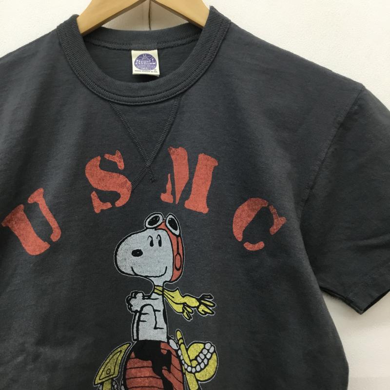 トイズマッコイ TOYS McCOY Tシャツ 半袖 S キャラクター チャコールグレー / チャコールグレー /  メンズ USED 古着 中古 10141213