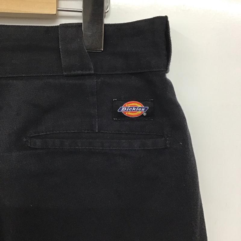 ディッキーズ Dickies パンツ ショートパンツ ショートパンツ ハーフパンツ カジュアルパンツ 34インチ ロゴ、文字 黒 / ブラック /  メンズ USED 古着 中古 10145533