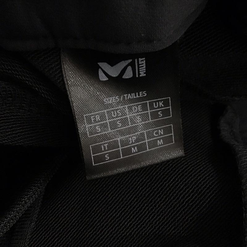 ミレー MILLET パンツ ワークパンツ、ペインターパンツ miv01810 モンテローザパンツ ワイドパンツ M ロゴ、文字 黒 / ブラック /  メンズ USED 古着 中古 10142131