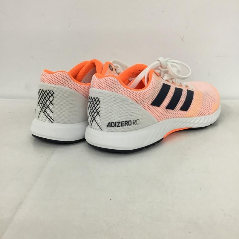 アディダス adidas スニーカー スニーカー F34064 adizero rc ランニングシューズ 22.5cm 箱有 22.5cm ロゴ、文字 白 / ホワイト / X 橙 / オレンジ / X 黒 / ブラック /  レディース USED 古着 中古 10147905