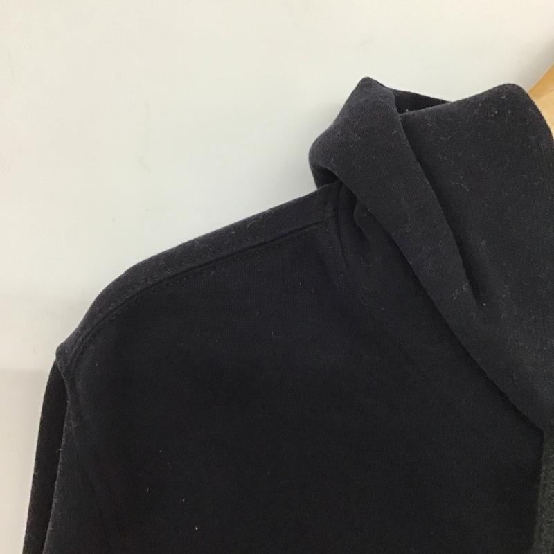 トミー ジーンズ TOMMY JEANS パーカー 長袖 長袖パーカー プルオーバーパーカー スウェット M ロゴ、文字 黒 / ブラック /  メンズ USED 古着 中古 10150868