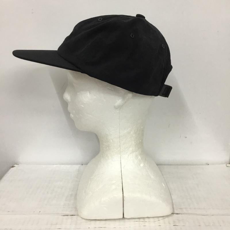 フラグスタフ FLAGSTUFF 帽子 キャップ 20SS-FS-72 ナイロン FREE ロゴ、文字 黒 / ブラック /  メンズ USED 古着 中古 10124146