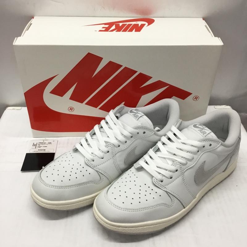 ナイキ NIKE スニーカー スニーカー FB9933 100 AIR JORDAN 1 LOW 85 29cm 箱有 29.0cm ロゴ、文字 灰 / グレー /  メンズ USED 古着 中古 10107875