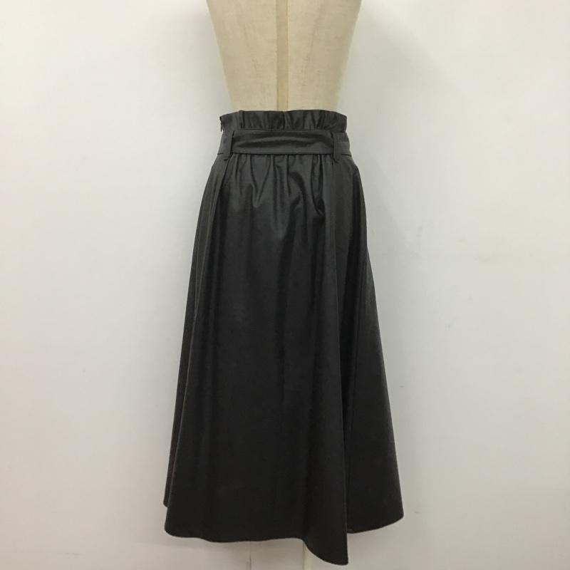 アズールバイマウジー AZUL BY MOUSSY スカート ロングスカート M 無地 黒 / ブラック /  レディース USED 古着 中古 10106133