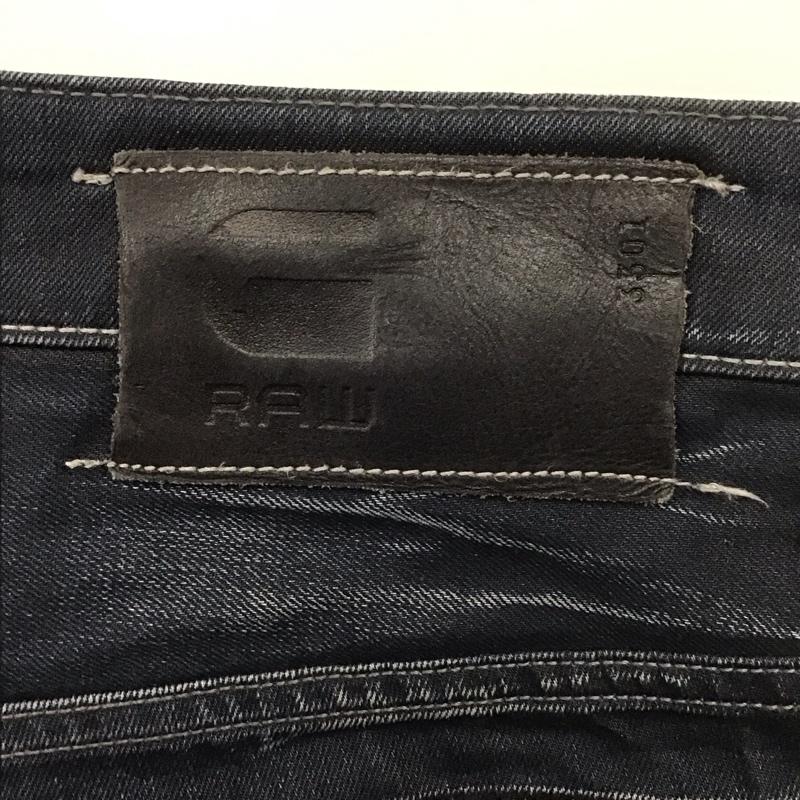 ジースターロゥ G-STAR RAW パンツ デニム、ジーンズ 104506 30インチ 無地 インディゴ / インディゴ /  メンズ USED 古着 中古 10107834