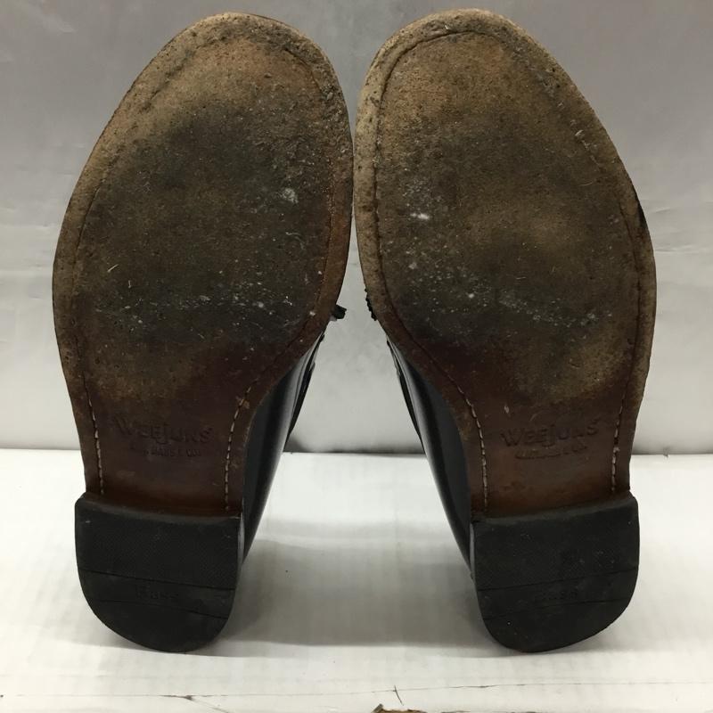 ジーエイチバス G.H.BASS&CO. ローファー ローファー 070 109340 Weejuns タッセル 無地 黒 / ブラック /  メンズ USED 古着 中古 10113959