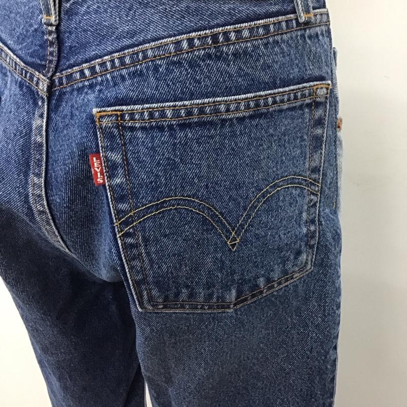 リーバイストラウスアンドコー Levi Strauss & co. パンツ デニム、ジーンズ デニムパンツ スリムパンツ ジーンズ 26インチ 無地 インディゴ / インディゴ /  レディース USED 古着 中古 10124577