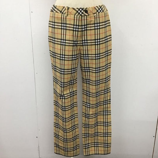 バーバリーズ BURBERRYS パンツ スラックス 40 チェック マルチカラー / マルチカラー /  レディース USED 古着 中古 10109138