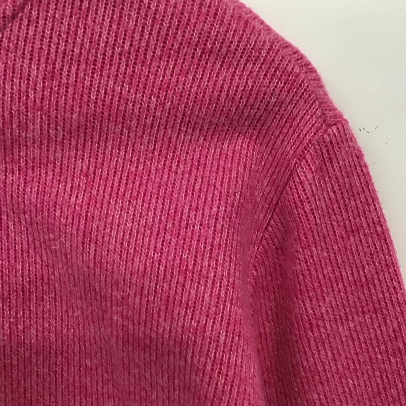 ザラ ZARA ニット、セーター 長袖 M 無地 桃 / ピンク /  レディース USED 古着 中古 10139387