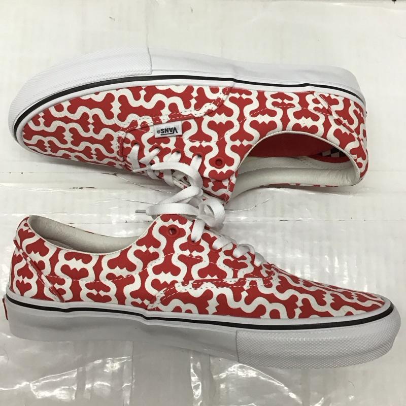 バンズ VANS スニーカー スニーカー 500714 VN0A5KRV5XS 21SS MONOGRAM S LOGO SKATE ERA 28.5cm 箱有 28.5cm 総柄 赤 / レッド / X 白 / ホワイト /  メンズ USED 古着 中古 10115834