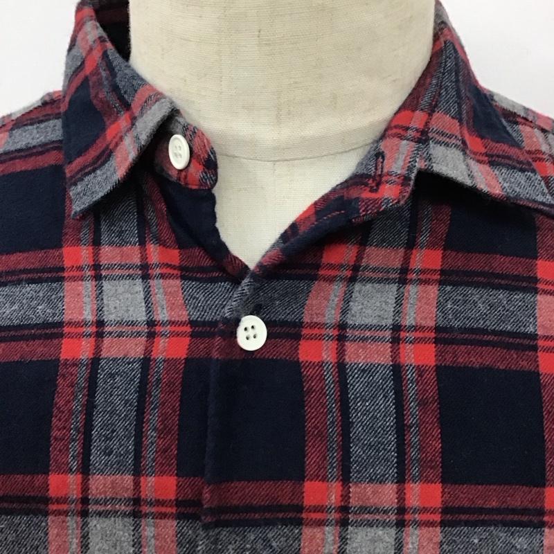 フラボア FRAPBOIS シャツ、ブラウス 長袖 長袖シャツ カラーシャツ 長袖カットソー チェックシャツ 2 チェック マルチカラー / マルチカラー /  メンズ USED 古着 中古 10123969