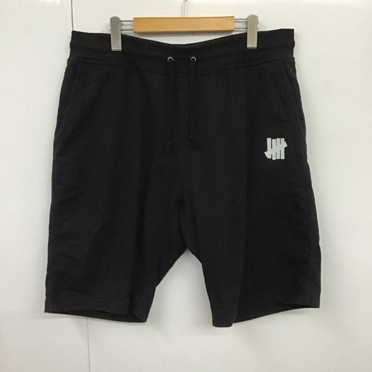 アンディフィーテッド UNDEFEATED パンツ ショートパンツ 191077207044 スウェットパンツ ハーフパンツ XL ロゴ、文字 黒 / ブラック /  メンズ USED 古着 中古 10123014