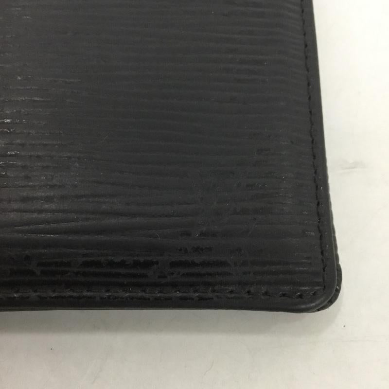 ルイヴィトン LOUIS VUITTON カードケース カードケース エピ 名刺入れ ロゴ、文字 黒 / ブラック /  メンズ USED 古着 中古 10132965