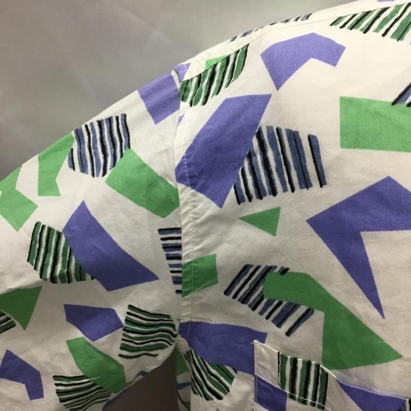 ニコアンド niko and... シャツ、ブラウス 長袖 ON92MA03TO オープンカラーシャツ 開襟 タグ付き 3 総柄 マルチカラー / マルチカラー /  メンズ USED 古着 中古 10114793