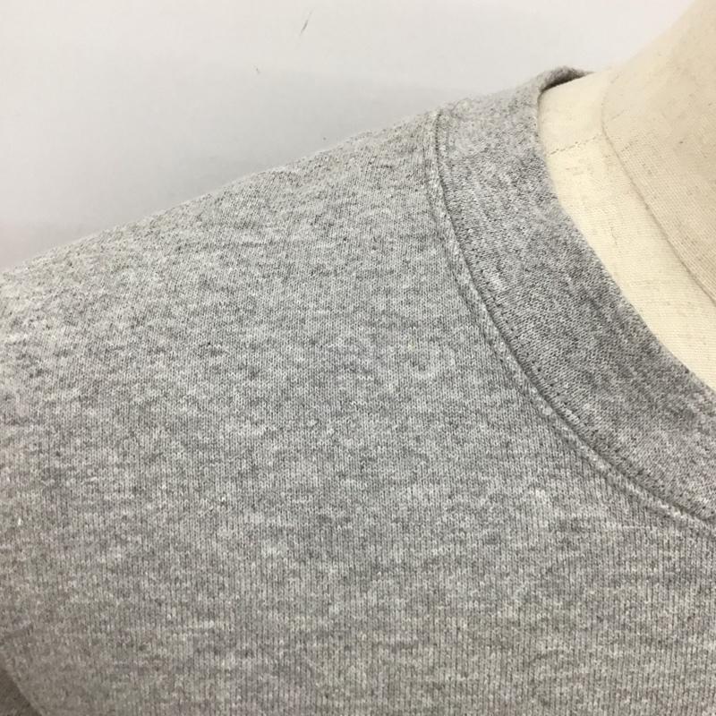 リー Lee トレーナー 長袖 長袖トレーナー スウェット クルーネック リブスウェットカットソー 90s XS プリント 灰 / グレー /  メンズ USED 古着 中古 10123761