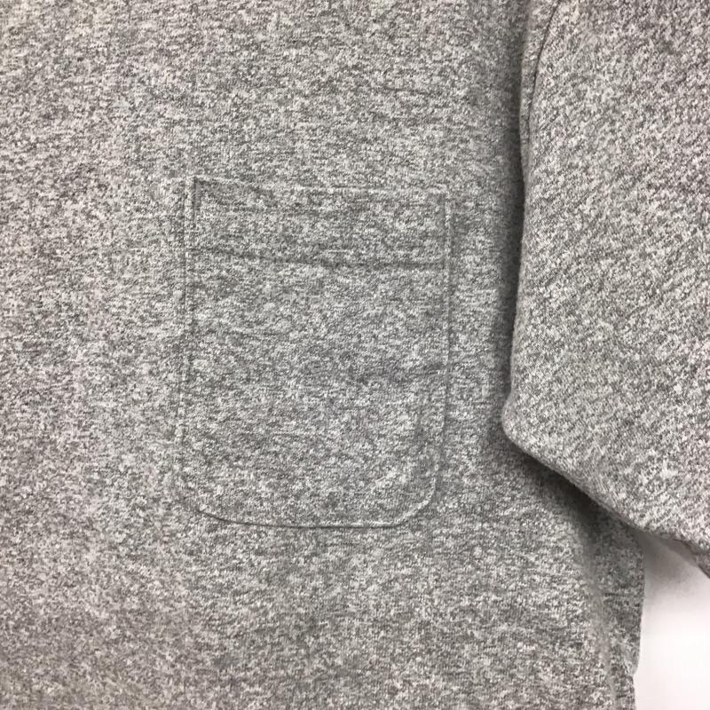 チャンピオン Champion Tシャツ 半袖 半袖カットソー プリントTシャツ クルーネックカットソー M 無地 灰 / グレー /  メンズ USED 古着 中古 10145048