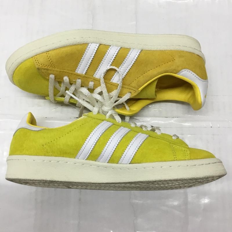 アディダス adidas スニーカー スニーカー FX5443 CAMPUS 80s 23.5cm 23.5cm ロゴ、文字 黄 / イエロー / X 白 / ホワイト /  レディース USED 古着 中古 10110610