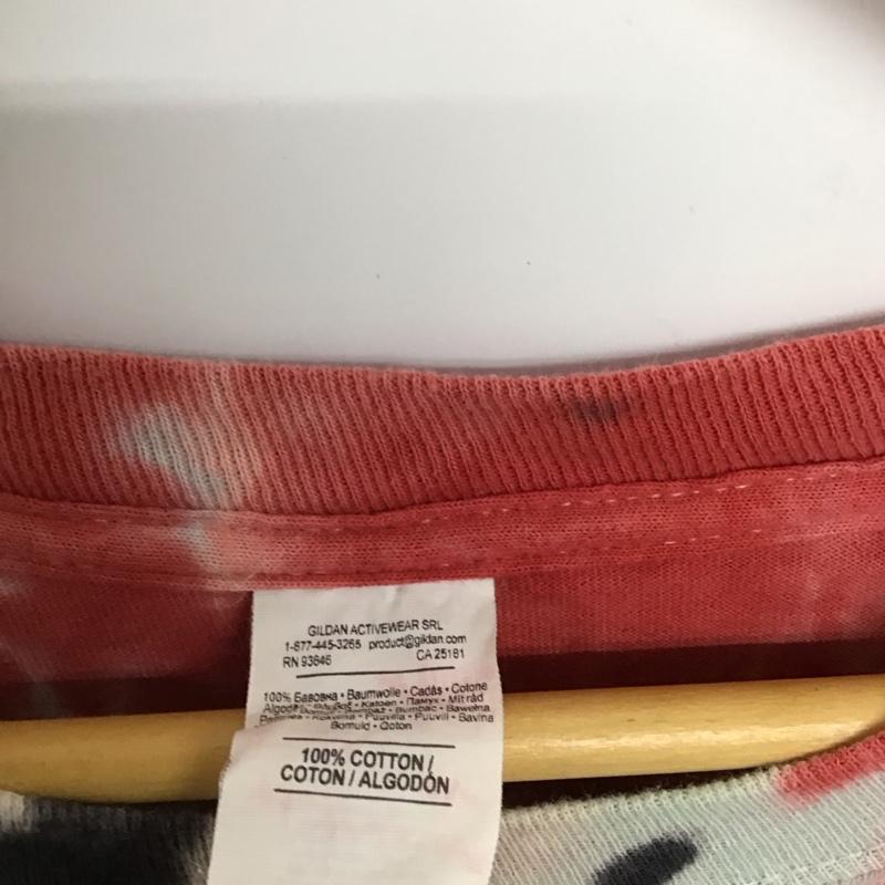 古着 USED カットソー 長袖 長袖カットソー プリントカットソー クルーネック L プリント マルチカラー / マルチカラー /  メンズ USED 古着 中古 10134563