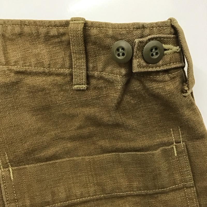 テンダーロイン TENDERLOIN パンツ ワークパンツ、ペインターパンツ ワークパンツ ワイドパンツ カジュアルパンツ S 無地 茶 / ブラウン /  メンズ USED 古着 中古 10116574