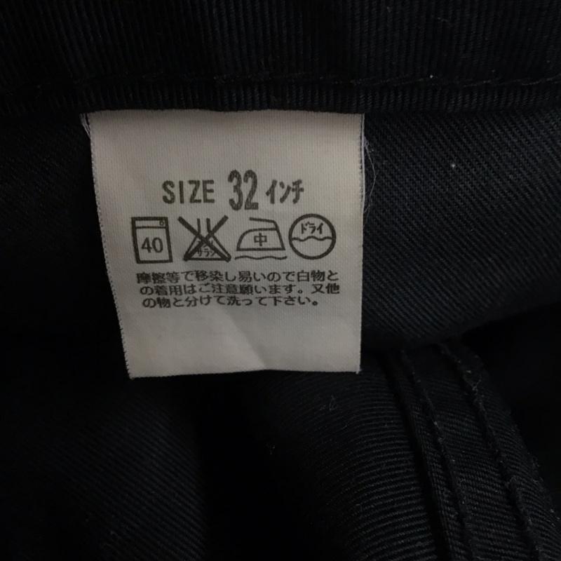 リーバイス Levi s パンツ チノパン チノパン スリムパンツ カジュアルパンツ 32インチ 無地 黒 / ブラック /  メンズ USED 古着 中古 10137625