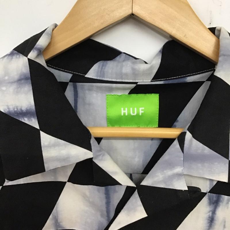 ハフ HUF シャツ、ブラウス 半袖 半袖シャツ プリントシャツ ポケットシャツ L プリント マルチカラー / マルチカラー /  メンズ USED 古着 中古 10137225