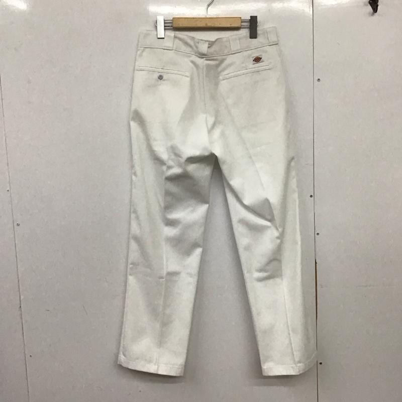 ディッキーズ Dickies パンツ ワークパンツ、ペインターパンツ 33インチ 無地 白 / ホワイト /  メンズ USED 古着 中古 10150660