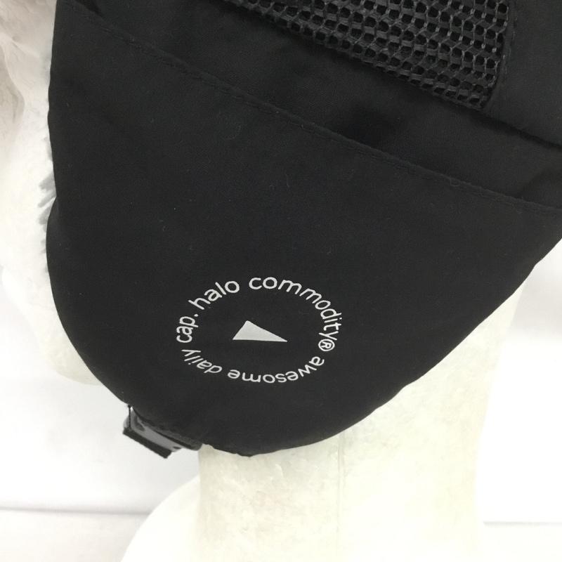 ハロ コモディティー halo commodity 帽子 キャップ h223-230 Hares Cap ロゴ、文字 黒 / ブラック /  メンズ USED 古着 中古 10140486