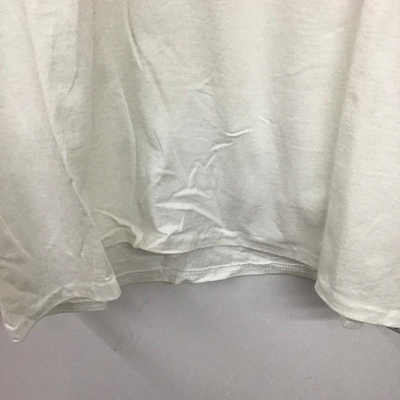 エム M Tシャツ 半袖 XL プリント X ロゴ、文字 白 / ホワイト /  メンズ USED 古着 中古 10138215