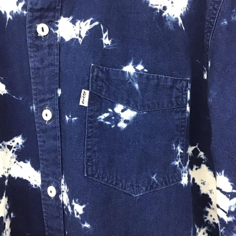 リーバイス Levi s シャツ、ブラウス 長袖 長袖シャツ 総柄シャツ カラーシャツ ポケットシャツ M 総柄 マルチカラー / マルチカラー /  メンズ USED 古着 中古 10129648