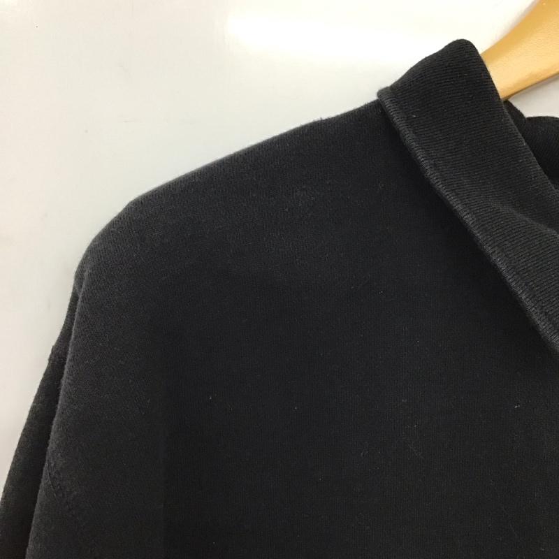 ベンデイビス BEN DAVIS トレーナー 長袖 長袖トレーナー スウェット スタンドネック プルオーバー L ロゴ、文字 黒 / ブラック /  メンズ USED 古着 中古 10147365