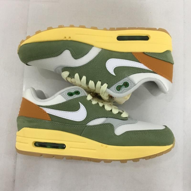 ナイキ NIKE スニーカー スニーカー FD0395 386 WMNS AIR MAX 1 PREMIUM Think Tank 22.5cm 箱有 22.5cm ロゴ、文字 カーキ / カーキ / X 白 / ホワイト /  レディース USED 古着 中古 10145590
