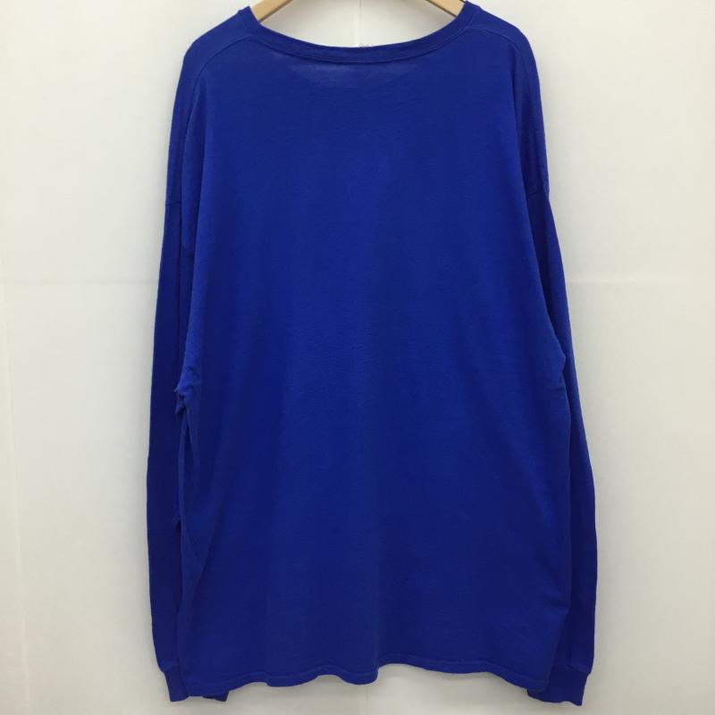 ユーズドクロージング used clothes Tシャツ 長袖 2015 MLB WORLD SERIES ROYALS CHAMPIONS XXL ロゴ、文字 青 / ブルー /  メンズ USED 古着 中古 10127550